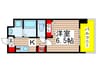 レジディア船橋1 1Kの間取り