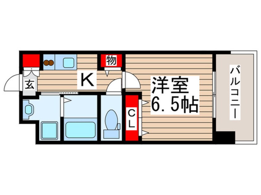 間取図 レジディア船橋1