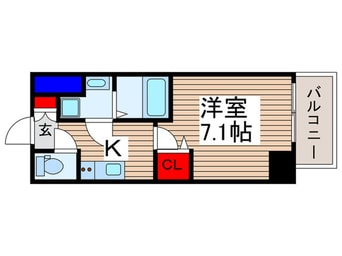 間取図 LIBR GRANT 大宮