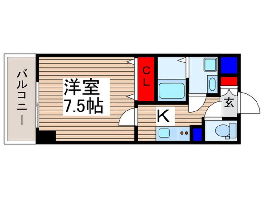 間取図 LIBR GRANT 大宮