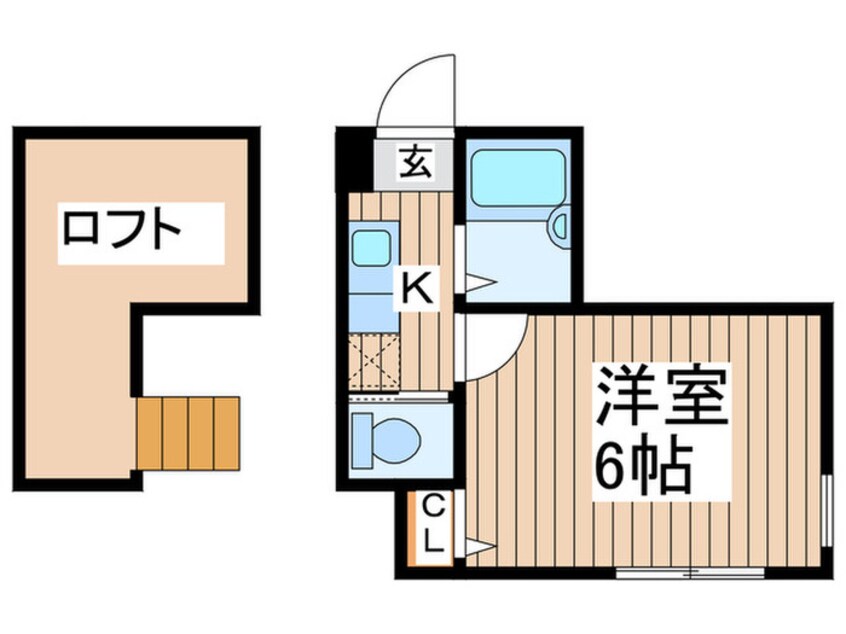 間取図 エスペーロビレッジ