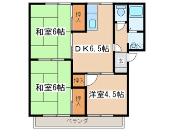 間取図 アリスハイム３番館