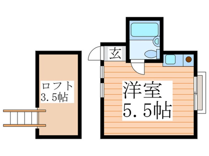 間取図 セルシオ田無