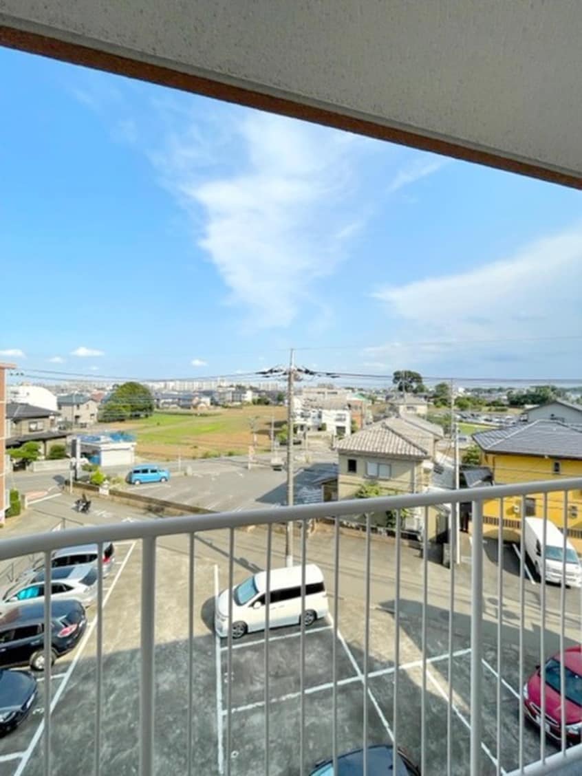 室内からの展望 第一村田ロイヤルハイツ