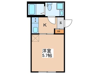 間取図 アンセス堀切菖蒲園