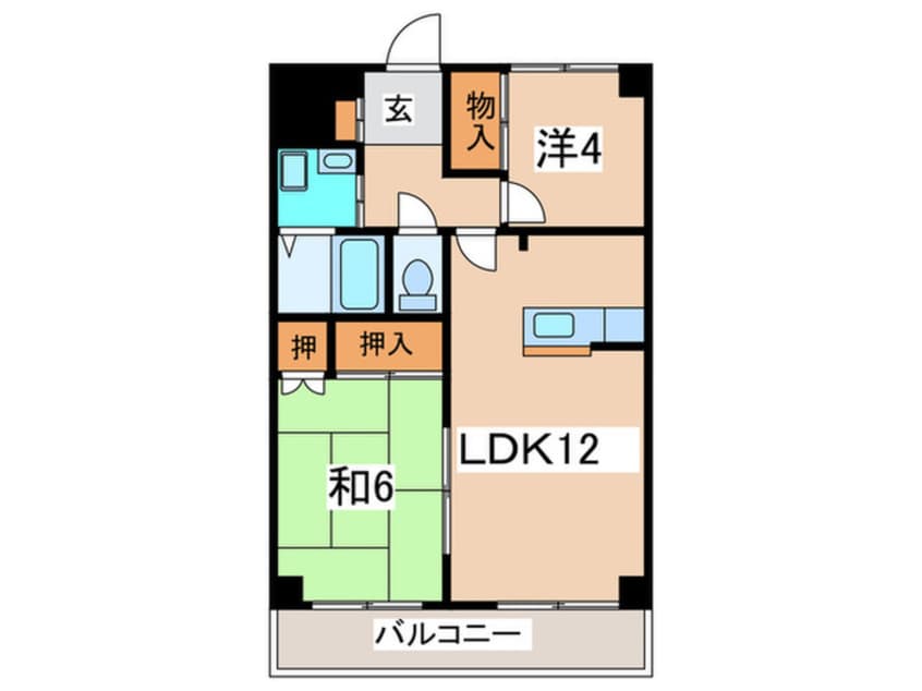 間取図 グレ－スマンション