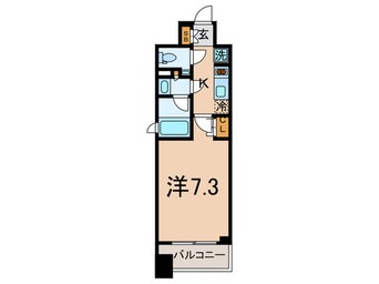 間取図 パ－クハビオ武蔵小山