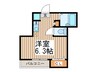 フェリーチェ川口元郷Ａ棟 1Rの間取り