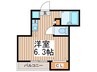 フェリーチェ川口元郷Ａ棟 1Rの間取り