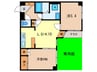 ヴィラ　フォンターナ 2LDKの間取り