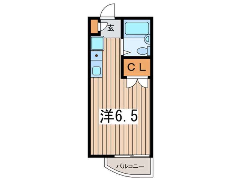 間取図 メゾンアイザワⅡ