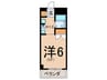 パ－クシティ戸越 1Kの間取り