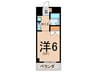 パ－クシティ戸越 1Rの間取り