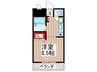ｸﾞﾚ-ｽﾋﾞｭｳ国府台 1Rの間取り