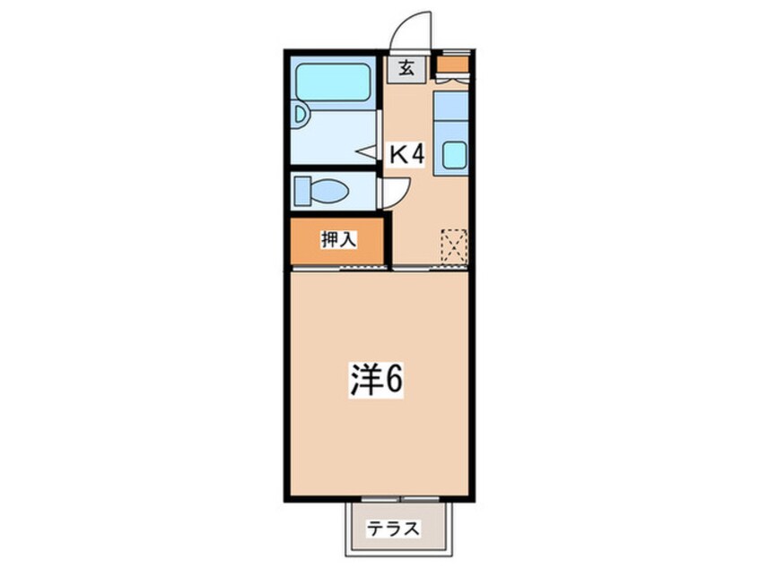 間取図 パルセア湘南台