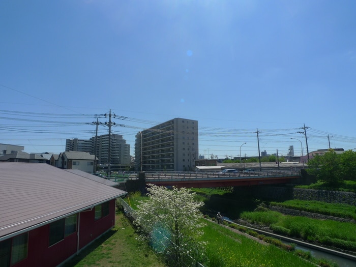 室内からの展望 センタービレッジ鳩ヶ谷緑町