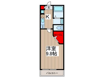 間取図 仮)キャメル北越谷8
