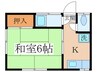 サクラ・カーサ 1Kの間取り