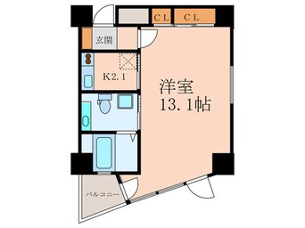 間取図 エルスタンザ代官山