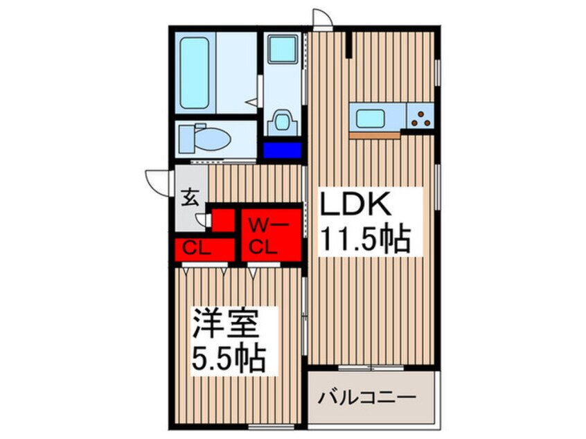 間取図 パークヒルズ別所