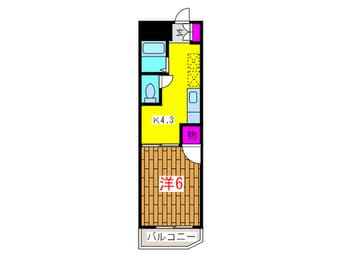 間取図 三高・グロ－バルビュ－