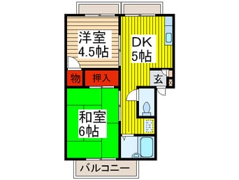 間取図 アイセイハイツ