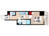 ＧＥＮＯＶＩＡ三郷駅前 1Rの間取り