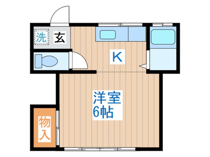 間取図 ハウスワカバ