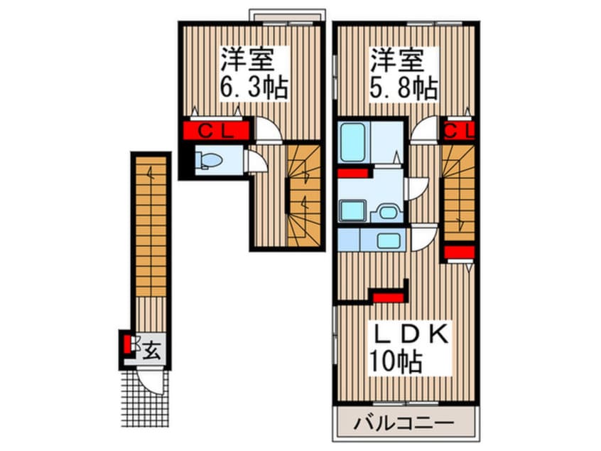間取図 クオーレ