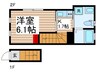 EUPHORIA柴又駅前 1Kの間取り