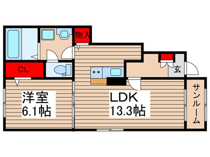 間取り図 メゾン初富
