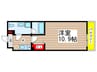 サンピア検見川 1Kの間取り