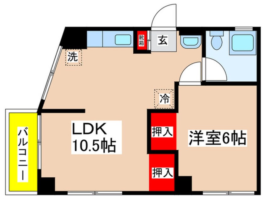 間取図 市金レジデンス
