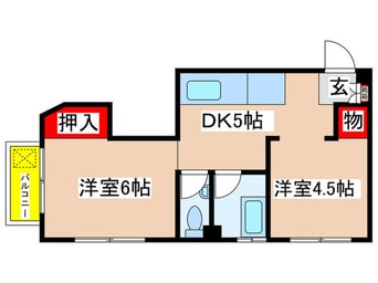 間取図 市金レジデンス