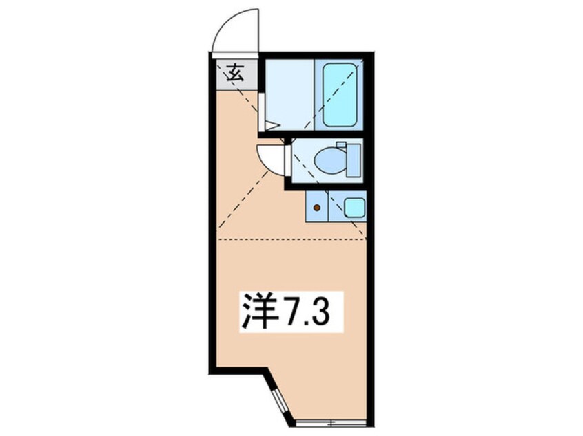 間取図 K.F堀ノ内