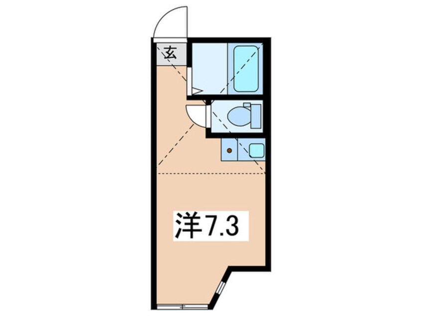 間取図 K.F堀ノ内