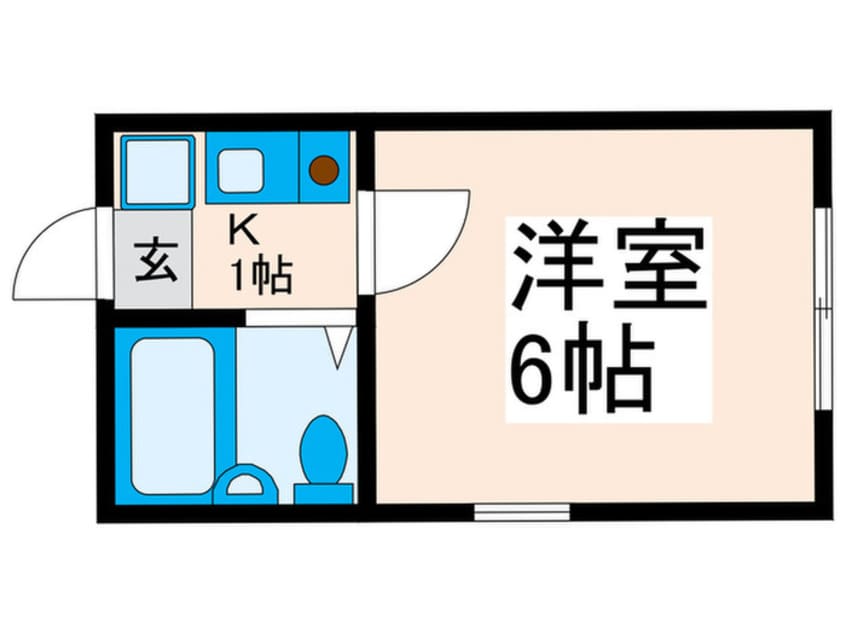 間取図 シャンテ町屋