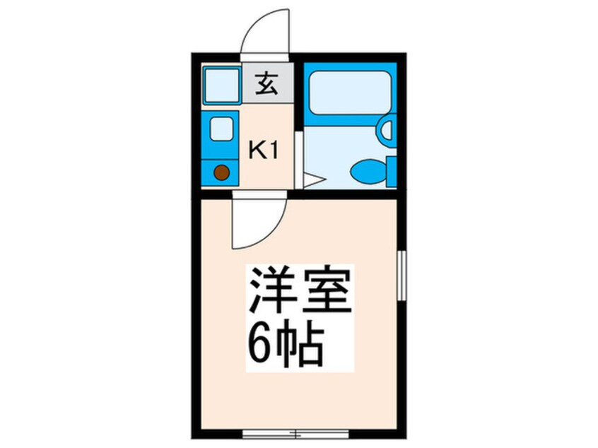 間取図 シャンテ町屋