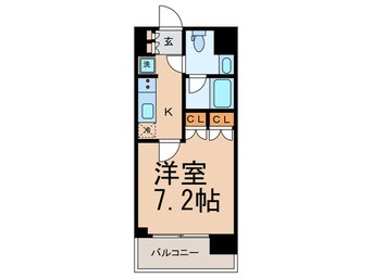 間取図 コンフォリア神楽坂DEUX