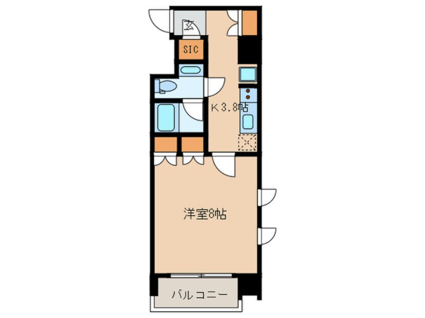 間取図 コンフォリア神楽坂DEUX