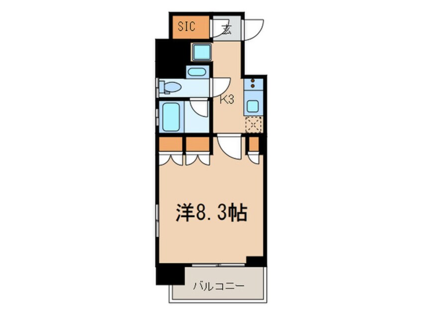 間取図 コンフォリア神楽坂DEUX