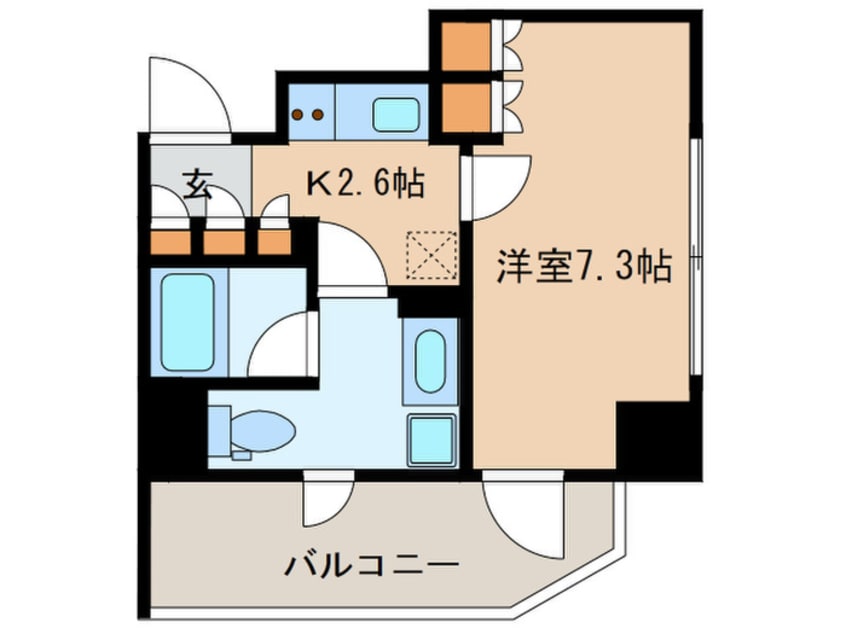 間取図 コンフォリア神楽坂DEUX
