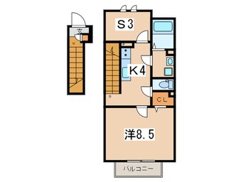 間取図 アムール藤沢遠藤