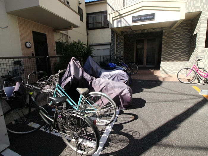 駐輪場 グレイス鶴間