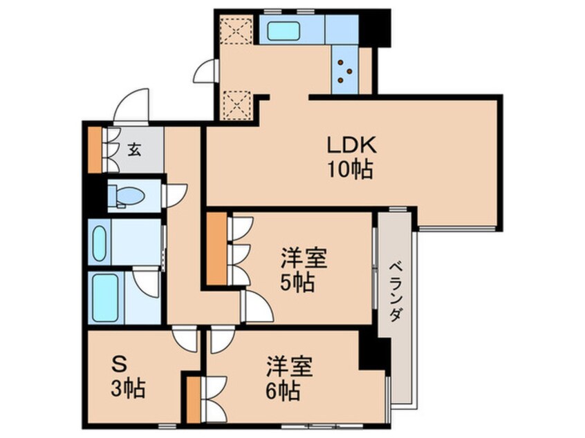 間取図 コンフォート和