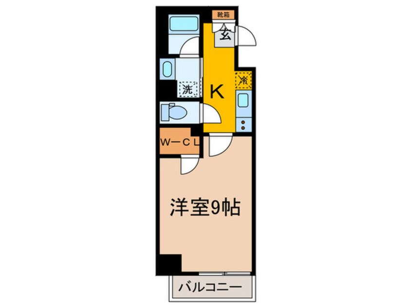 間取図 ラグゼナ武蔵新城