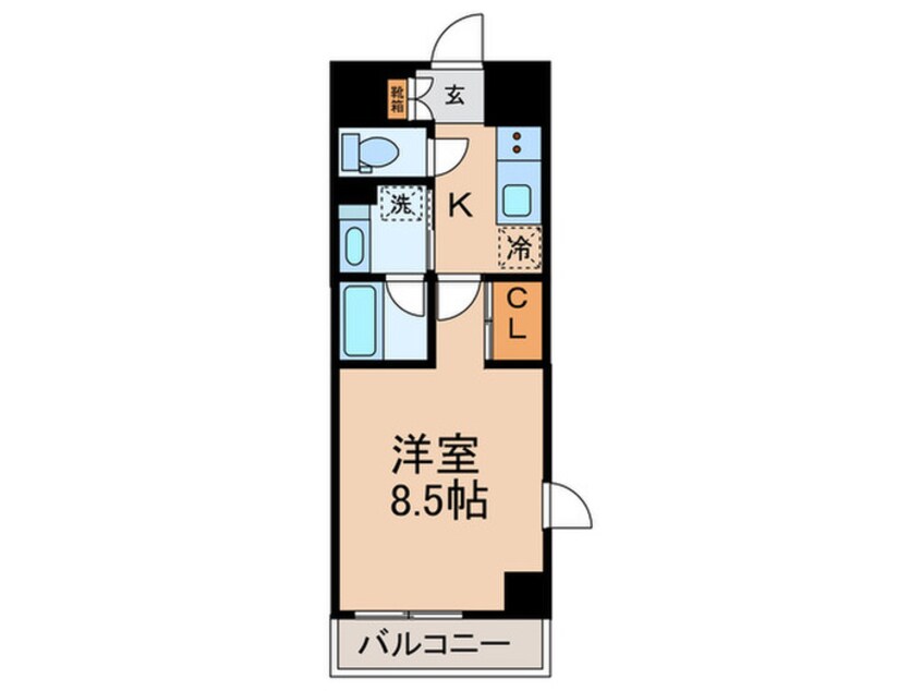 間取図 ラグゼナ武蔵新城