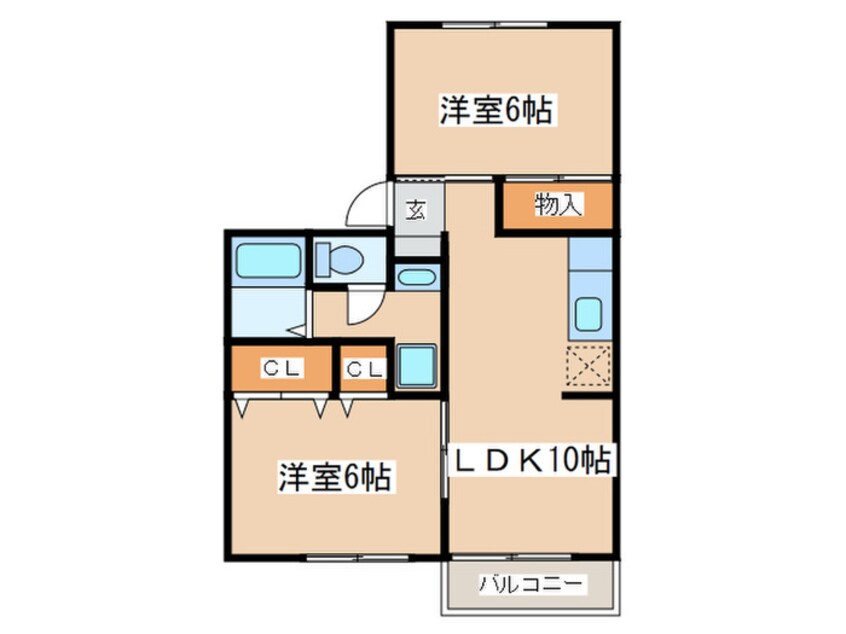 間取図 エスペランサ