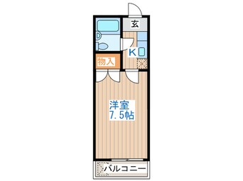 間取図 ピア南烏山