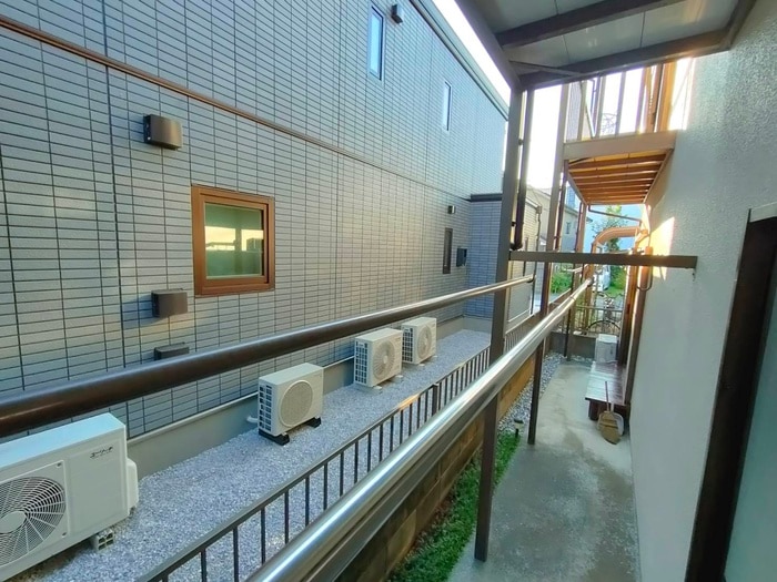 室内からの展望 朝日町ハイツ